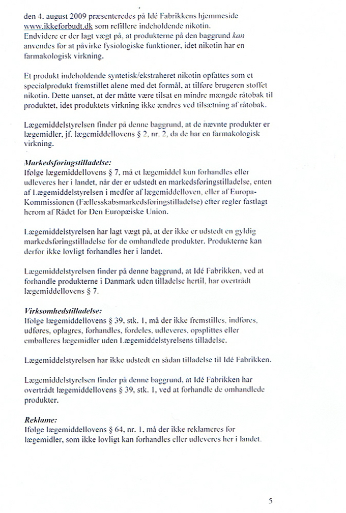andet brev af 4 sep 09