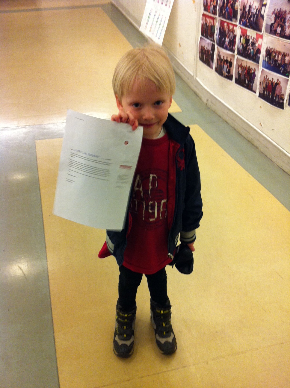 Leo bestod ballet eksamen om kom på DKT balletskole