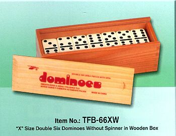 Wood domino 